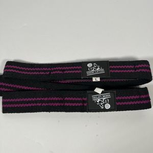 Nordic Lifting Strap Black/Purple Weightlifting Training Size L BRAND NEW